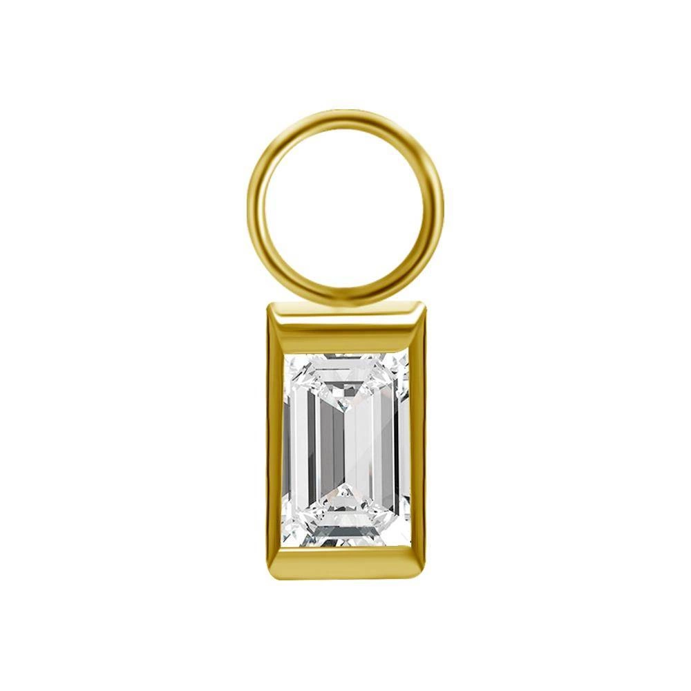 Charms - PREMIUM CRYSTAL - Zlatý - D-007
