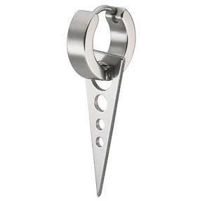 Ozdobné stříbrné náušnice HUGGIE - KH-002