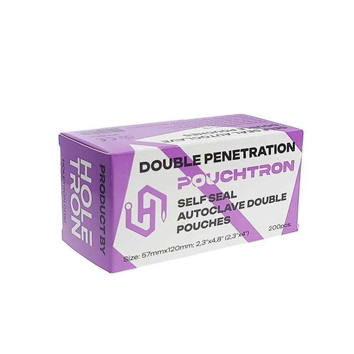 Samolepicí sterilizační sáčky - DOUBLE PENETRATION - Holetron - NK-038