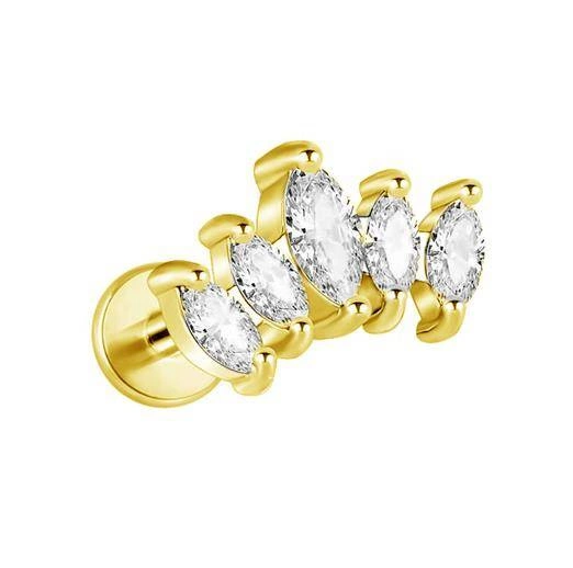 Labreta zlaté dekorativní - LGW-016