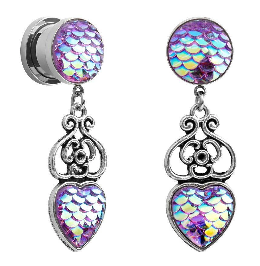 Plug s rybími šupinami - PT-053