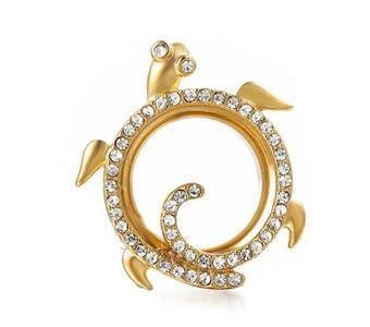 Dekorativní tunel - zlatá želva - pravý - PT-095