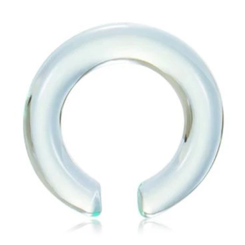 Skleněný závěs na zástrčky - duhový - PT-132