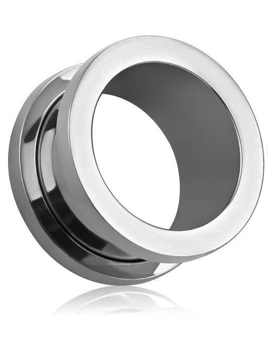 Stříbrný twist-off klasický tunel - PT-068