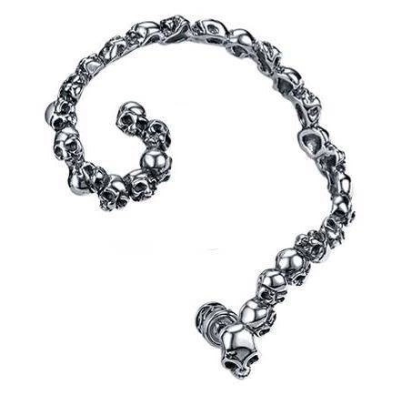 Náušnice - lebky - KU-020