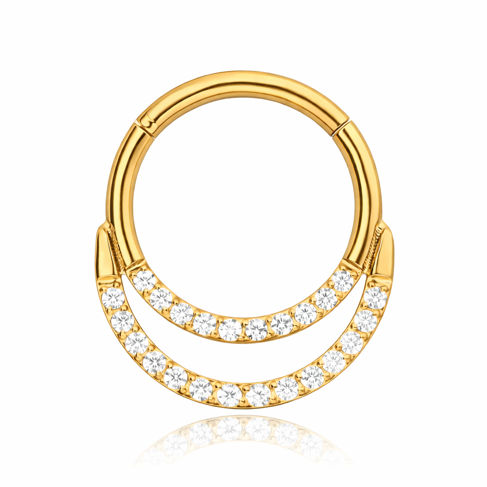 Titanový kroužek clicker - TK-046