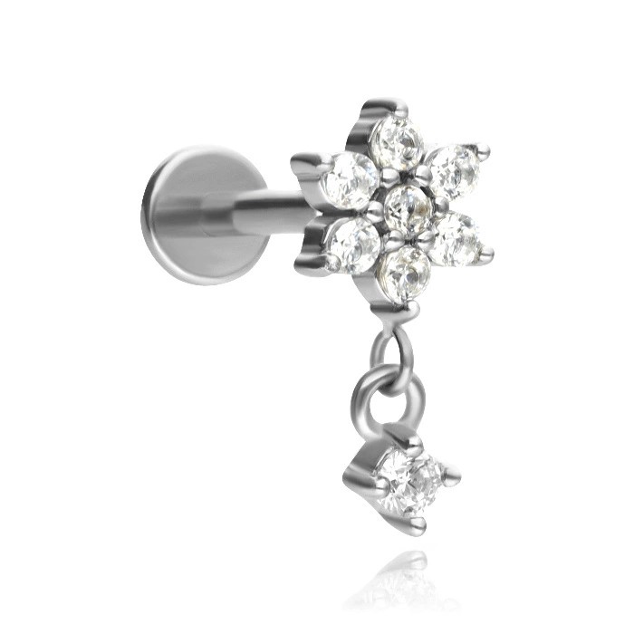 Labreta stříbrný květ - LGW-013