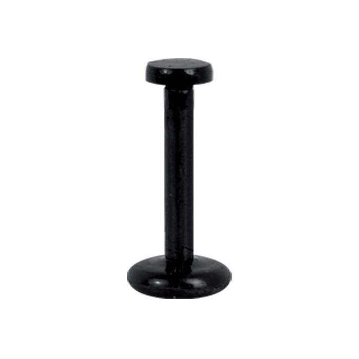 Náušnice BioPlast - ZADNÍ NÁUŠNICE do ucha - černá - BP-019