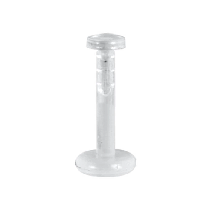 Náušnice BioPlast - ZADNÍ NÁUŠNICE do ucha - transparentní - BP-019